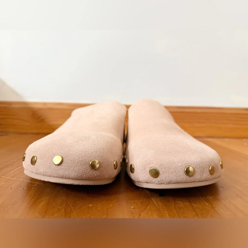 NEW J. Crew Pacific Suede Studded Clog | Size 8.5